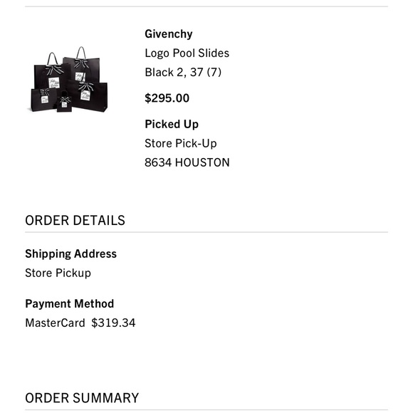 Black Givenchy Pool Slides (box included) - Picture 3 of 4